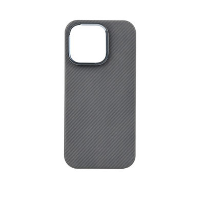 Aangepaste Metalen Frame Magnetische Aramid Carbon Fiber Telefoonhoes voor iPhone 16 Pro