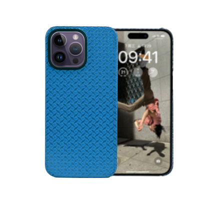 2024 Gepersonaliseerde kleur Aramid Carbon Fiber Phone Case voor iPhone 16 Pro Max met 0,8mm Dikte en 16g Gewicht