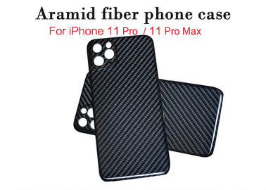 Volledig van het iPhone 11 Promax aramid case carbon fiber van de Beschermings Glanzend Stijl iPhonegeval