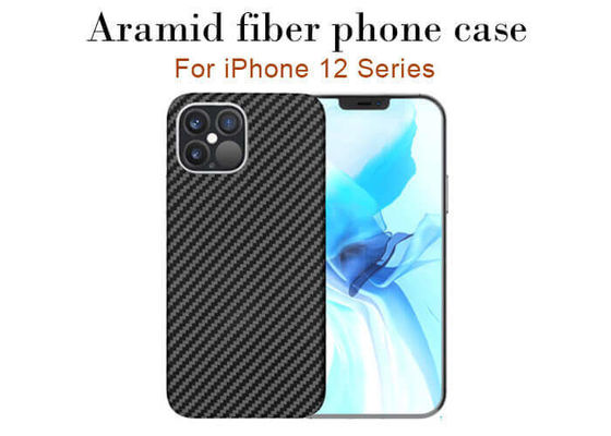 Geval van de de Koolstofvezel van het schokbestendige Aramid-Geval het Nieuwe iPhone van het Vezeliphone 12