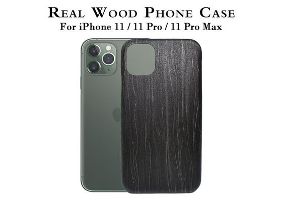 Lichtgewichtijzel Gegraveerd iPhone 11 Promax wood case