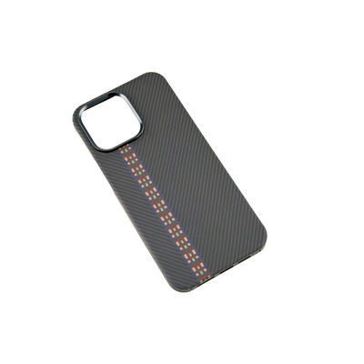 Magnetische Aramidvezel telefoonhoesje voor iPhone 16 Pro met aanpasbare kleur en luxe ontwerp