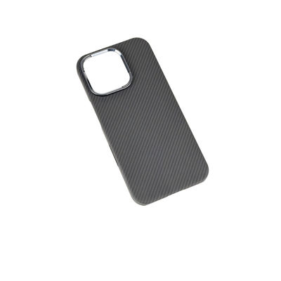 Aangepaste Metalen Frame Magnetische Aramid Carbon Fiber Telefoonhoes voor iPhone 16 Pro
