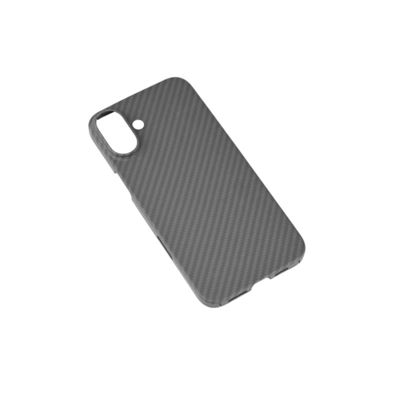Superdun luxe design aramide carbon fiber telefoonhoesje voor iPhone 16 Pro met vuilafstotende bescherming