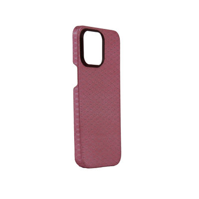 Ultra Dunne Roze Kleur Luxe Aramide Koolstof Glasvezel Magnetische Telefoonhoes voor iPhone 16 Pro Max