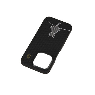 Ultra Dunne 0,8 mm Dikte 16 g Gewicht Vuilbestendige Aramidvezel telefoonhoes voor iPhone 16 Pro Max