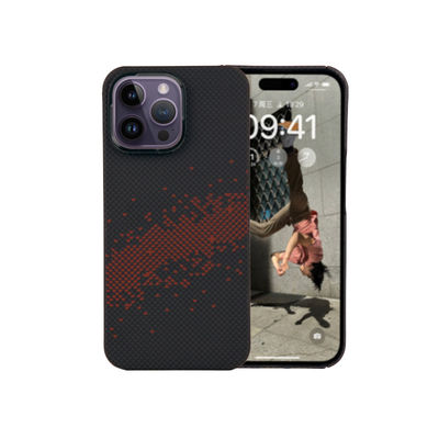 Ultra dunne volledige bescherming Magnetische Aramid Carbon Fiber telefoonhoes voor iPhone 16 Pro Max