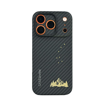 Customized Pattern Aramid Carbon Fiber Mobile Phone Cover for iPhone 17 Pro Max