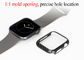 Glanzende Schokbestendige Aramid-VezelHorlogekast voor Apple-Horlogereeks 4 5