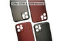 Lichtgewichtmatte finish-de Telefoongeval van iPhone 11 Promax aramid case carbon fiber