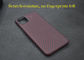 Het sterke Beschermende Geval van de de Vezeltelefoon van iPhone 11 Promax aramid phone case carbon