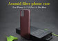 Geen Geval van de de Vezeltelefoon van Smeltpunt Echt Aramid voor iPhone 11 Pro Maximum