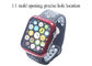 Lichtgewicht Rode Glanzende Horlogekast 44mm van Apple van de Koolstofvezel