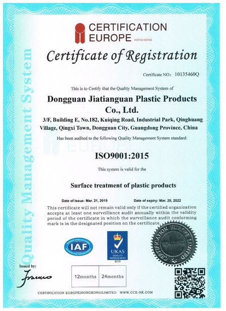 China Shenzhen JRL Technology Co., Ltd Certificaten